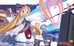  blonde_hair blue_eyes disgaea flonne long_hair prinny tagme wings 