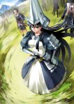  absurdres armor armored_dress highres multiple_girls naoe_ai otaku_(artist) rance_(series) sengoku_rance sword uesugi_kenshin uesugi_kenshin_(rance) weapon 