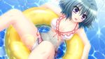  bikini game_cg ikura_nagisa mashiro_summer misaki_mio short_hair swimsuit water wet 