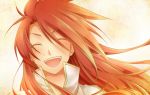  1boy closed_eyes eyes_closed long_hair luke_fon_fabre male open_mouth red_hair redhead solo tales_of_(series) tales_of_the_abyss 