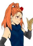  detached_sleeves dragon_quest dragon_quest_vi earrings gloves high_ponytail jewelry npt_(calpis) orange_hair ponytail red_eyes 