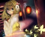  blonde_hair butterfly kingdom_hearts namine teiruzukingudamu 