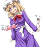  blonde_hair blue_hair blush bra brown_hair cirno clothes_thief clothing_thief dress embarrassed fairy hat kanaria_(artist) lingerie long_hair maribel_hearn multiple_girls open_mouth panties purple_dress purple_eyes theft tori_(minamopa) touhou underwear underwear_thief usami_renko violet_eyes wavy_mouth wings 