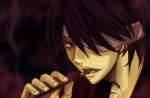  bad_id eyepatch gintama hands japanese_clothes male shinsaku_takasugi solo takasugi_shinsuke 