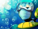  bubbleman rockman rockman_(classic) underwater zakki 