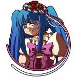  blue_hair evil_grin evil_smile furudo_erika grin rayno smile umineko_no_naku_koro_ni 
