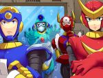  bubbleman flashman metalman quickman rockman rockman_(classic) zakki 