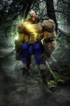  android bosslogic capcom derivative_work highres mecha mechanization no_humans photorealistic real_steel realistic robot sagat science_fiction street_fighter 