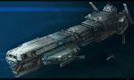  cruiser highres military original osama realistic science_fiction space space_craft 