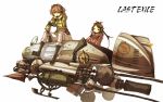 bomber_jacket brown_hair fam_fan_fan giselle_collette_vingt gloves goggles goggles_on_head last_exile last_exile:_ginyoku_no_fam page ponytail vanship 