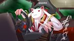  ae86 car car_interior driving highres homu initial_d interior kyubey mahou_shoujo_madoka_magica motion_blur motor_vehicle no_humans rabinidaddo red_eyes right-hand_drive solo steering_wheel vehicle 