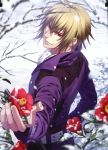  blonde_hair chikage_kazama hakuouki_shinsengumi_kitan kazuki_yone red_eyes 