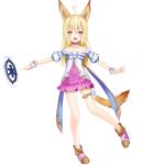  animal_ears blonde_hair red_eyes setona_(daice) tail tera_online 