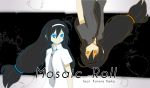  black_hair blue_eyes long_hair mosaic_roll_(vocaloid) necktie original tie utau yellow_eyes 