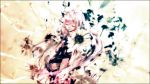 blonde_hair closed_eyes eyes_closed flower highres ia_(vocaloid) long_hair meola open_mouth solo very_long_hair vocaloid 