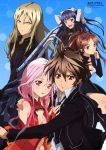  guilty_crown highres katou_hiromi ouma_shuu pink_hair shinomiya_ayase tsugumi_(guilty_crown) tsutsugami_gai yuzuriha_inori 