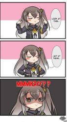 1girl abineko comic girls_frontline long_hair ump45_(girls_frontline)