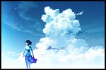  cloud dress highres original scenery sky solo technoheart 