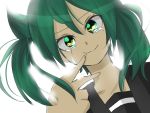  character_request green_hair inazuma_eleven inazuma_eleven_(series) kaminarigumo mistorene mistorene_callus solo tears 
