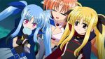  animal_ears arf blonde_hair blue_hair breasts candy closed_eyes dog_ears fang fate_testarossa food large_breasts lollipop lyrical_nanoha mahou_shoujo_lyrical_nanoha mahou_shoujo_lyrical_nanoha_a's mahou_shoujo_lyrical_nanoha_a's_portable:_the_battle_of_aces mahou_shoujo_lyrical_nanoha_a's_portable:_the_gears_of_destiny material-l multiple_girls open_mouth purple_eyes red_eyes red_hair screencap smile 