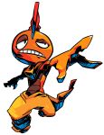  no_humans pokemon pokemon_(creature) scrafty sido_(slipknot) simple_background slipknot345 solo white_background 