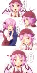  animal_ears ayagi_daifuku bust confession ear_wiggle expressions face faceless faceless_male hat heart highres looking_at_viewer male mystia_lorelei pink_hair short_hair solo tears touhou wings 