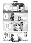  comic fate_testarossa lyrical_nanoha mahou_shoujo_lyrical_nanoha mahou_shoujo_lyrical_nanoha_the_movie_1st mikage_kishi mikage_takashi monochrome translation_request 