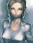  blonde_hair breasts bust collarbone elena_fisher face fumio_(rsqkr) grey_eyes humio lips shirt solo uncharted 