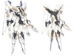  concept_art gradius konami mecha no_humans official_art vic_viper wings zone_of_the_enders zone_of_the_enders_2 