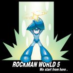  1boy android arm_cannon arms_up blue_eyes bodysuit charging english g_(gpula) helmet rockman rockman_(character) rockman_(classic) solo super_smash_bros. weapon 