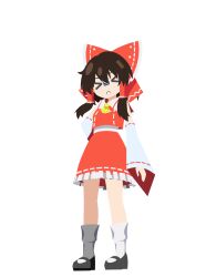  >_< 1girl absurdres arssein ascot black_shoes bow brown_hair closed_eyes closed_mouth commentary_request detached_sleeves facing_viewer frilled_bow frilled_hair_tubes frilled_skirt frills frown full_body hair_bow hair_tubes hakurei_reimu highres large_variant_set long_hair mary_janes psd_available red_bow red_skirt ribbon-trimmed_skirt ribbon-trimmed_sleeves ribbon_trim shoes simple_background skirt skirt_set socks solo touhou transparent_background variant_set white_socks yellow_ascot 