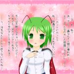  confession green_eyes green_hair nagatsuki_souma pov short_hair touhou translated translation_request wriggle_nightbug 