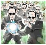  agent_smith burly_brawl chopsticks clones funny naruto parody ramen rasengan sunglasses the_matrix 