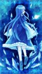  blue_hair bow cat_tail dress frederica_bernkastel highres kakera kazi long_hair tail umineko_no_naku_koro_ni 