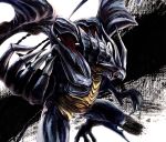  black claws dragon final_fantasy final_fantasy_xi no_humans teeth tsuyomaru wings 