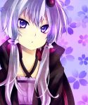  highres purple_eyes purple_hair solo violet_eyes vocaloid yoitsukishin yuzuki_yukari 