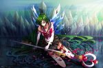  bishoujo_senshi_sailor_moon green_hair long_hair meiou_setsuna sailor_moon sailor_pluto setsuna_meiou solo very_long_hair 