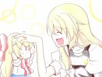  alex_(alexandoria) blonde_hair comic doll kirisame_marisa multiple_girls o_o open_mouth petting shanghai_doll silent_comic smile touhou 