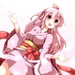  kimono long_hair ominaeshi_(takenoko) original pink_eyes pink_hair usuzumi_sakura 