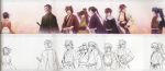  brown_hair green_eyes hakuouki_shinsengumi_kitan harada_sanosuke hijikata_toshizou_(hakuouki) ibuki_ryuunosuke kazuki_yone okita_souji_(hakuouki) saitou_hajime_(hakuouki) serizawa_kamo toudou_heisuke yukimura_chizuru 