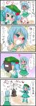  comic heterochromia highres kawashiro_nitori tatara_kogasa touhou translated translation_request yuzuna99 