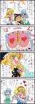  alice_margatroid character_doll comic highres kirisame_marisa tatara_kogasa touhou translated translation_request yuzuna99 