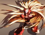  bad_id banpai_akira blonde_hair long_hair male rockman rockman_x solo sword weapon zero_(rockman) 