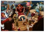  black_hair blonde_hair blue_hair breasts brook cigarette enel franky green_hair hat jewelry male monkey monkey_d_luffy nami nico_robin one_piece orange_hair roronoa_zoro sanji short_hair skeleton straw_hat sword tony_tony_chopper top_hat usopp weapon 