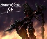  armored_core armored_core:_for_answer armored_core_4 floating grenade_launcher gun mecha missile_launcher rifle 