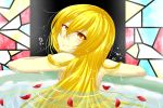  bakemonogatari bath blonde_hair hoya3taisa long_hair monogatari_(series) nisemonogatari oshino_shinobu yellow_eyes 