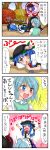  :3 comic highres hinanawi_tenshi nagae_iku tatara_kogasa touhou translated translation_request yuzuna99 