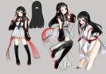  black_hair headphones letta sketch vocaloid 