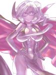  arsene breasts cape character_request dodai_shouji domino_mask elbow_gloves gloves hands_on_hips henriette_mystere huge_breasts mask short_hair solo tantei_opera_milky_holmes thigh-highs thighhighs 
