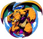  dragonite highres no_humans open_mouth pokemon pokemon_(creature) sido_(slipknot) simple_background solo transparent_background western_dragon 